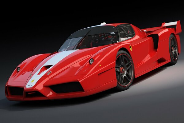 Imagen del coche rojo ferrari XX