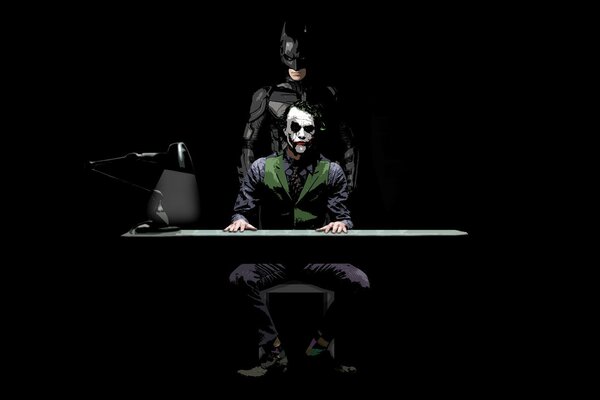 Joker vs Batman table