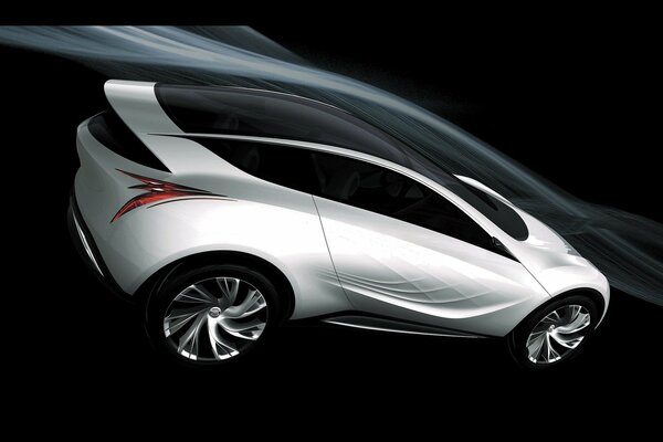 Coche conceptcar Mazda o kazamai