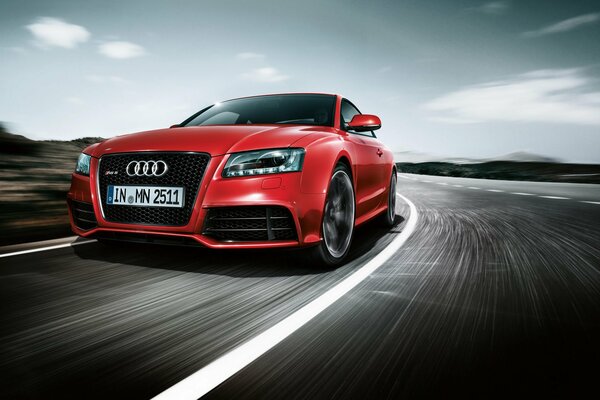 Speed on the road is subject only to Audi