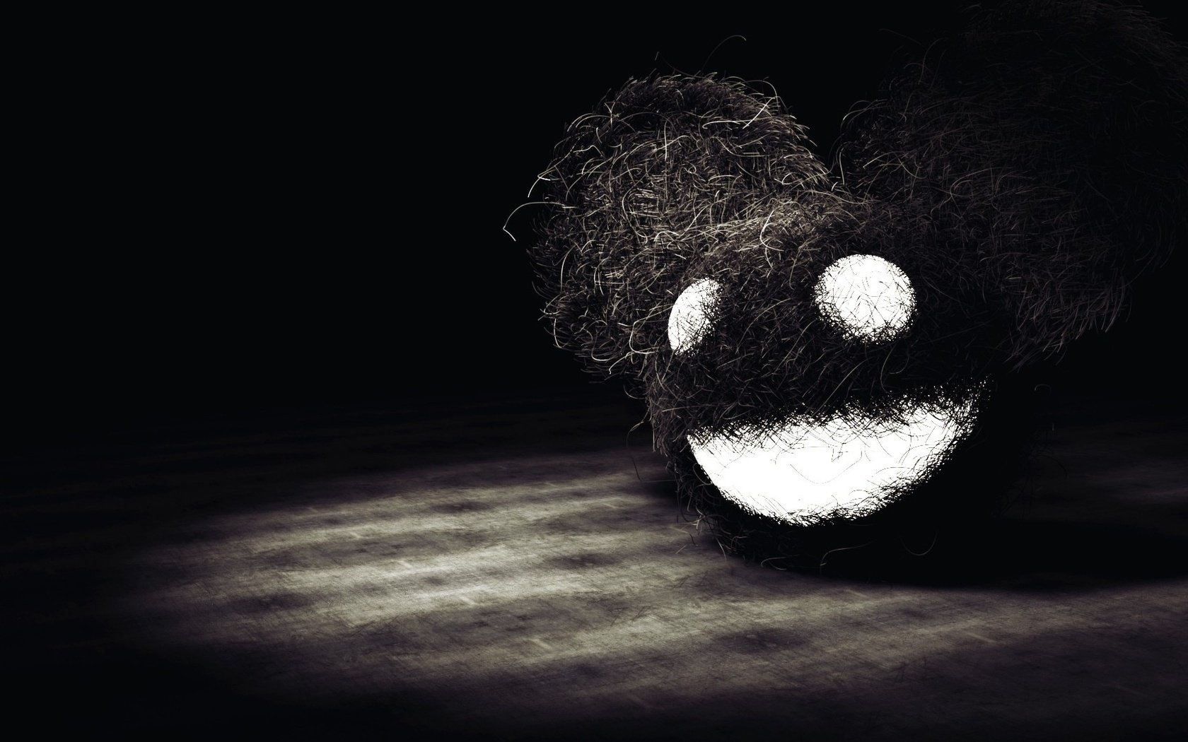 mauskopf deadmau5 head black and white