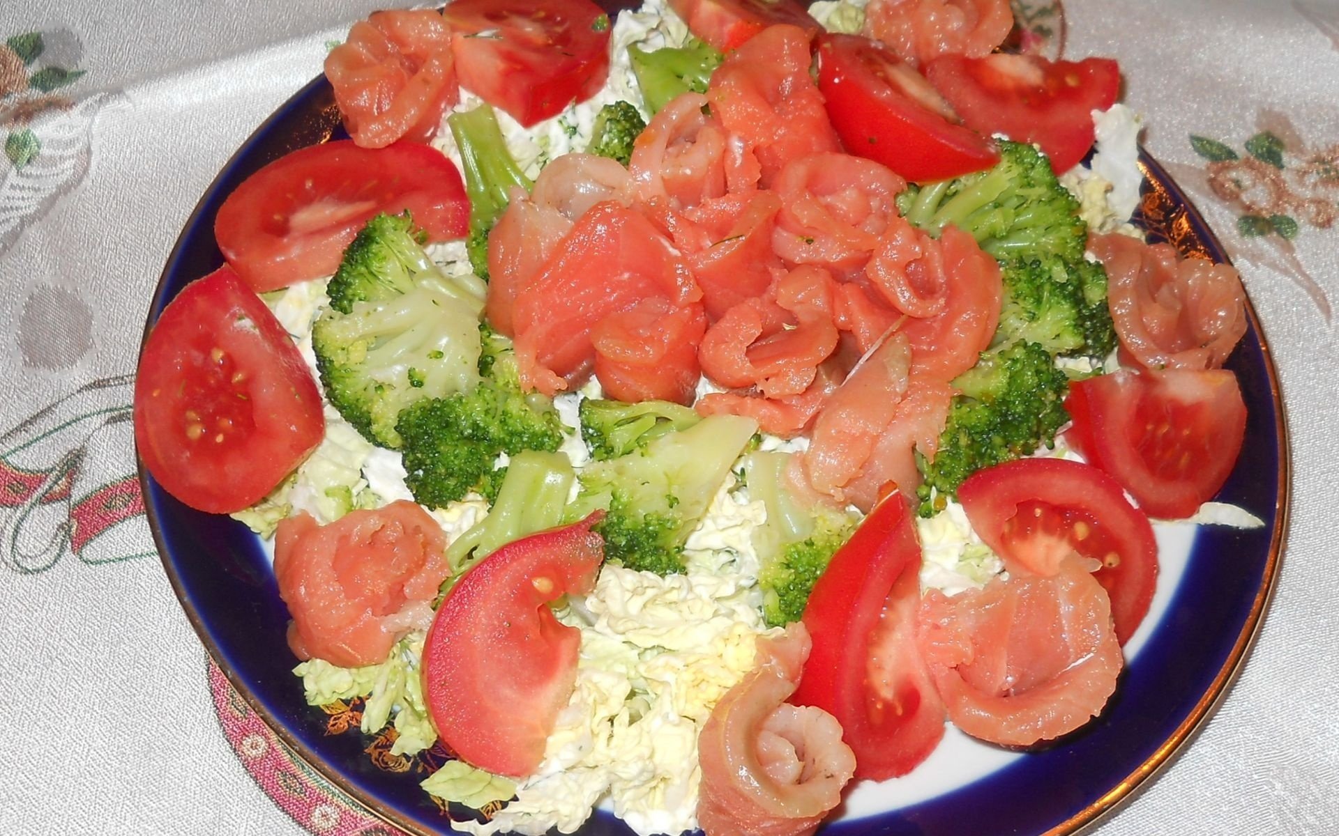 saumon salade