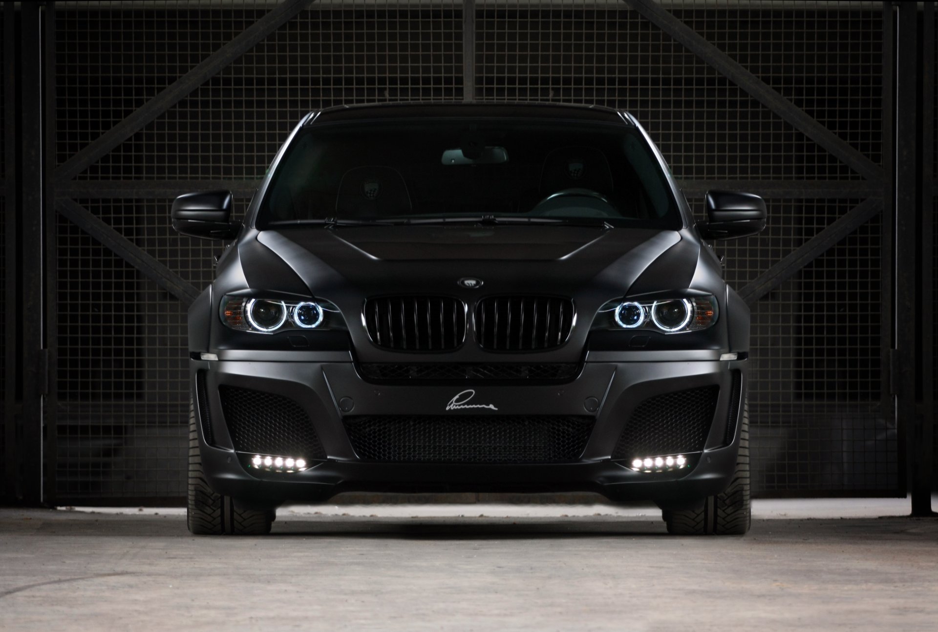 bmw x6 light black