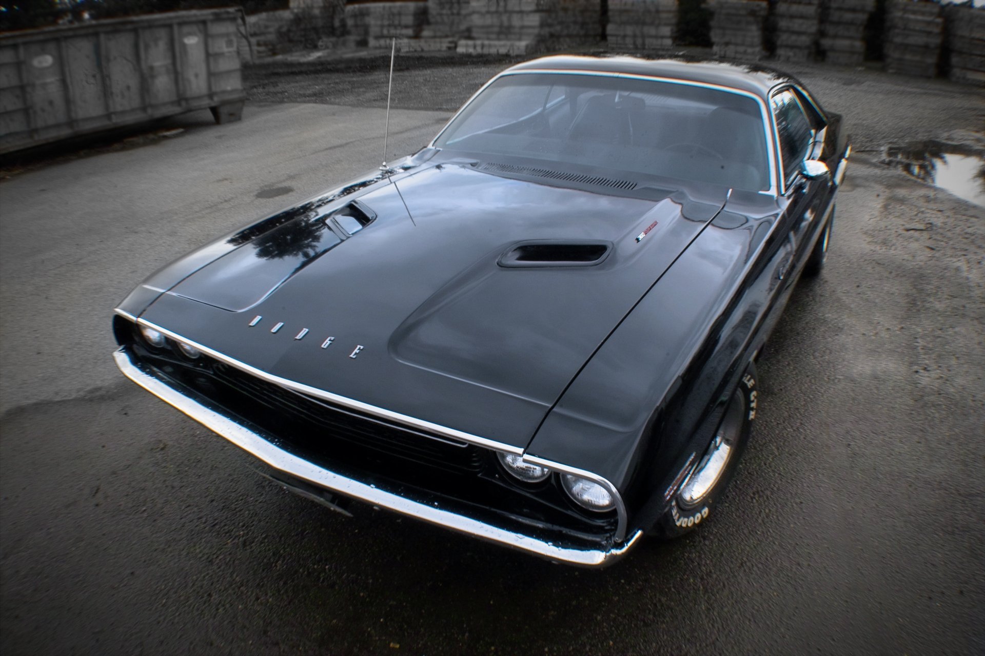 dodge challenger muscle car