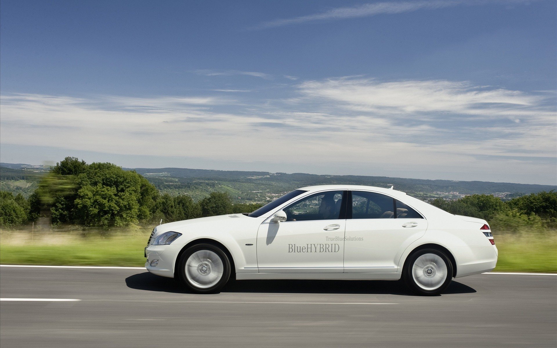 mercedes hybrid white