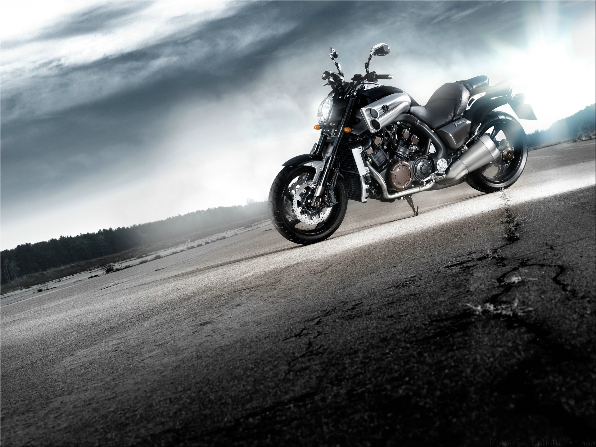 yamaha v-max yamaxa motocicleta