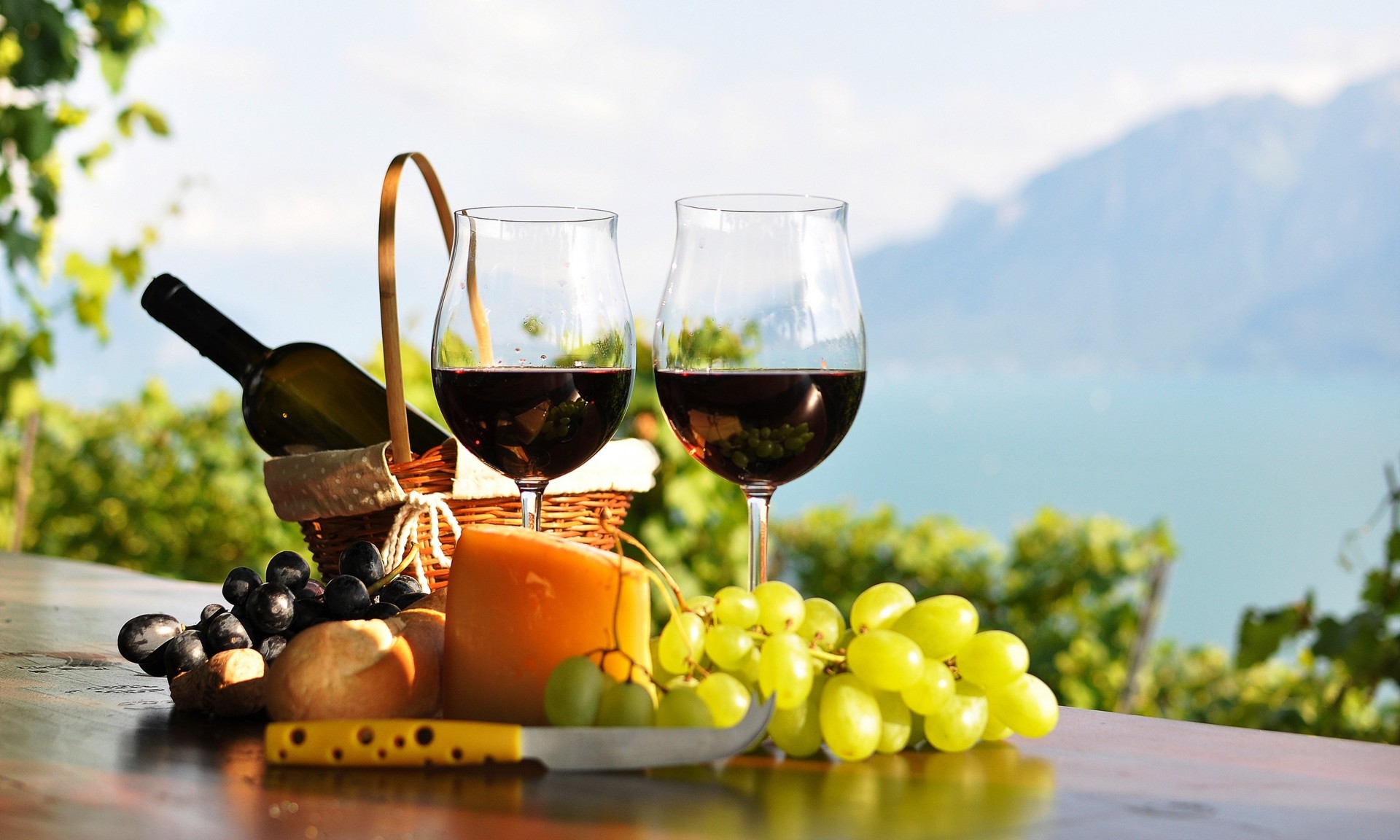 rosso bottiglia vino occhiali
