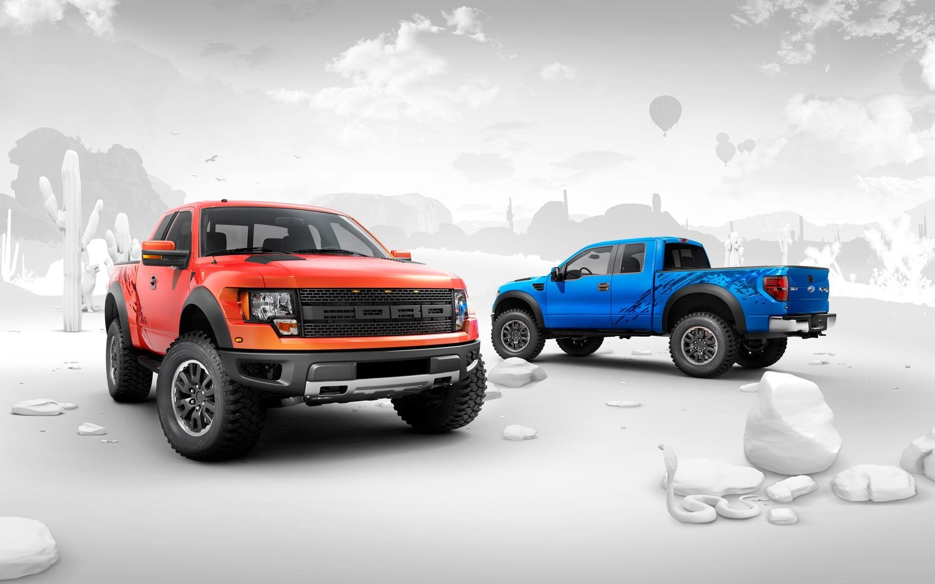 ford raptor carta da parati