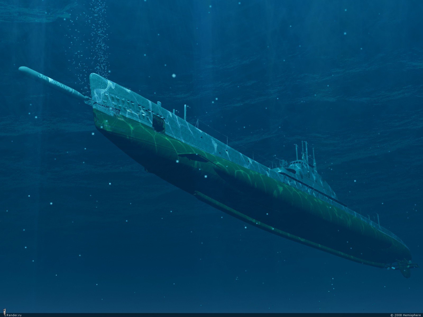 3d submarine torpedo