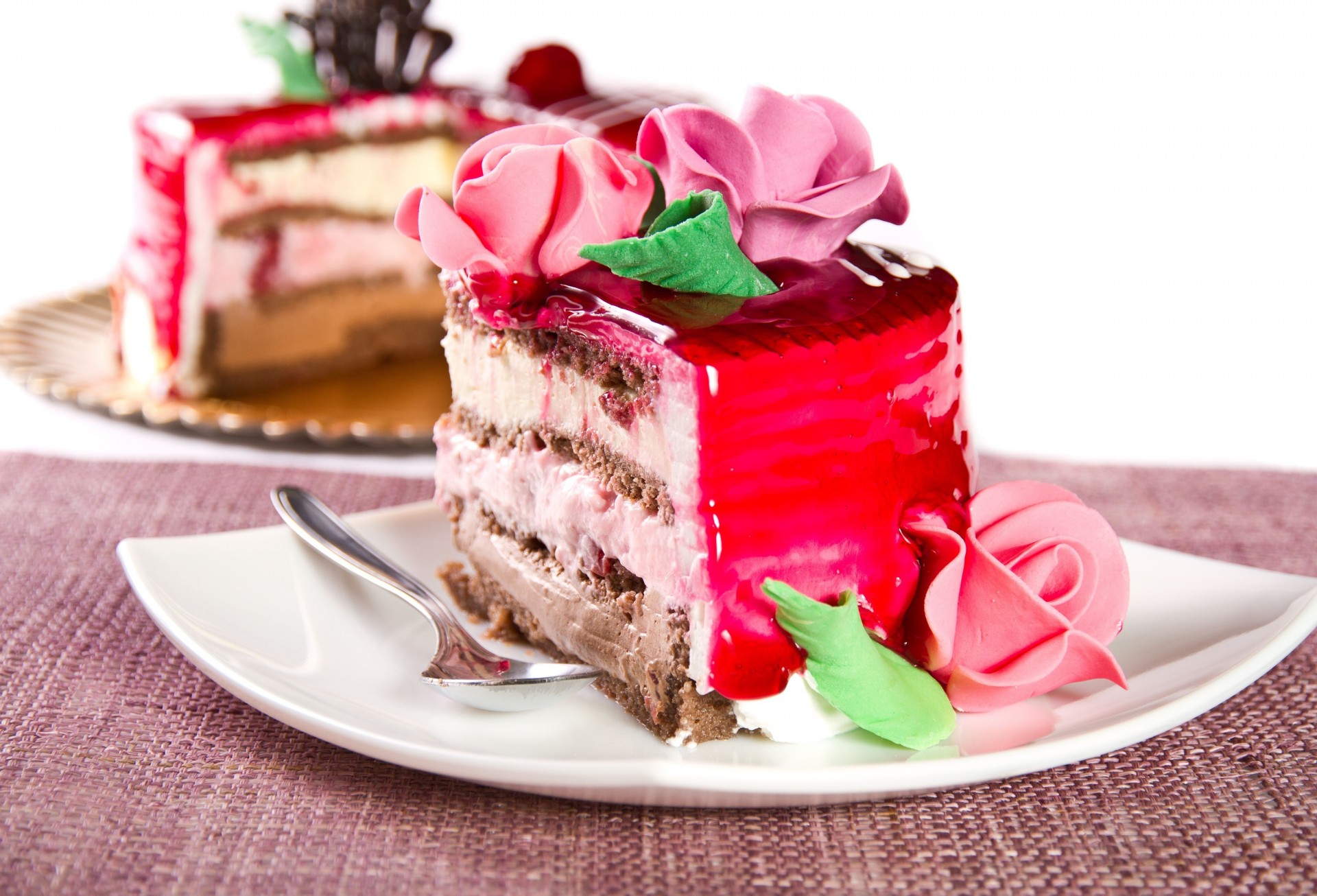 torta decorazione rose