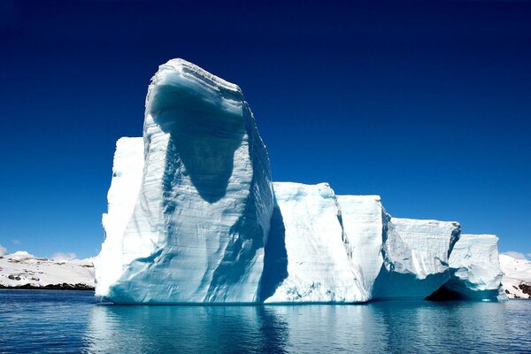 Majestic iceberg in the Arctic Ocean