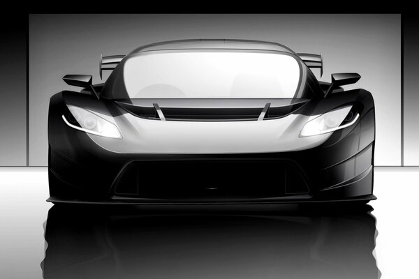 The concept of the Ultima car of the future