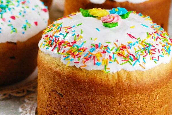 Gâteau au beurre pour la fête de Pâques