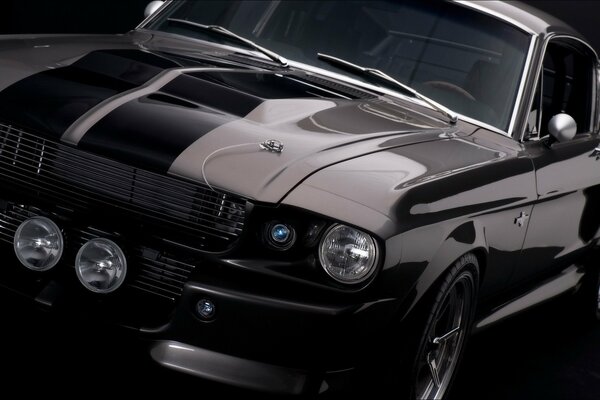 Classico retrò auto ford mustang shelby