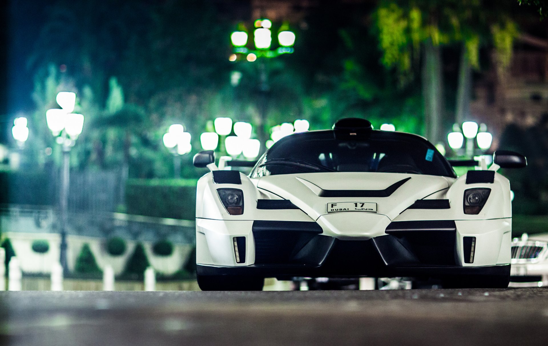 ferrari enzo gemballa bianco tuning ferrari