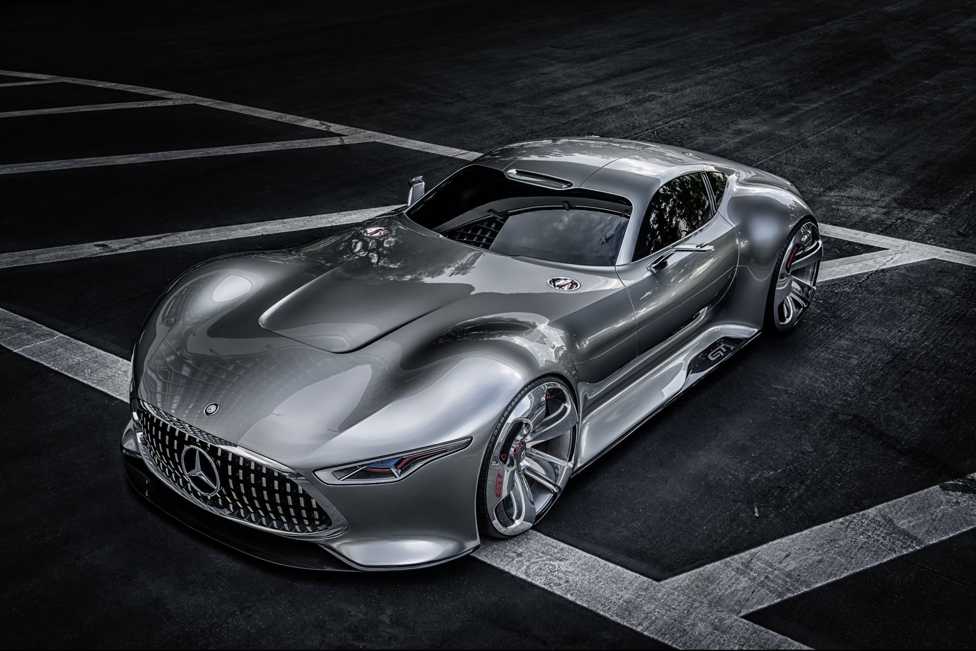 mercedes-benz amg vision gran turismo koncepcja 2013 supersamochód