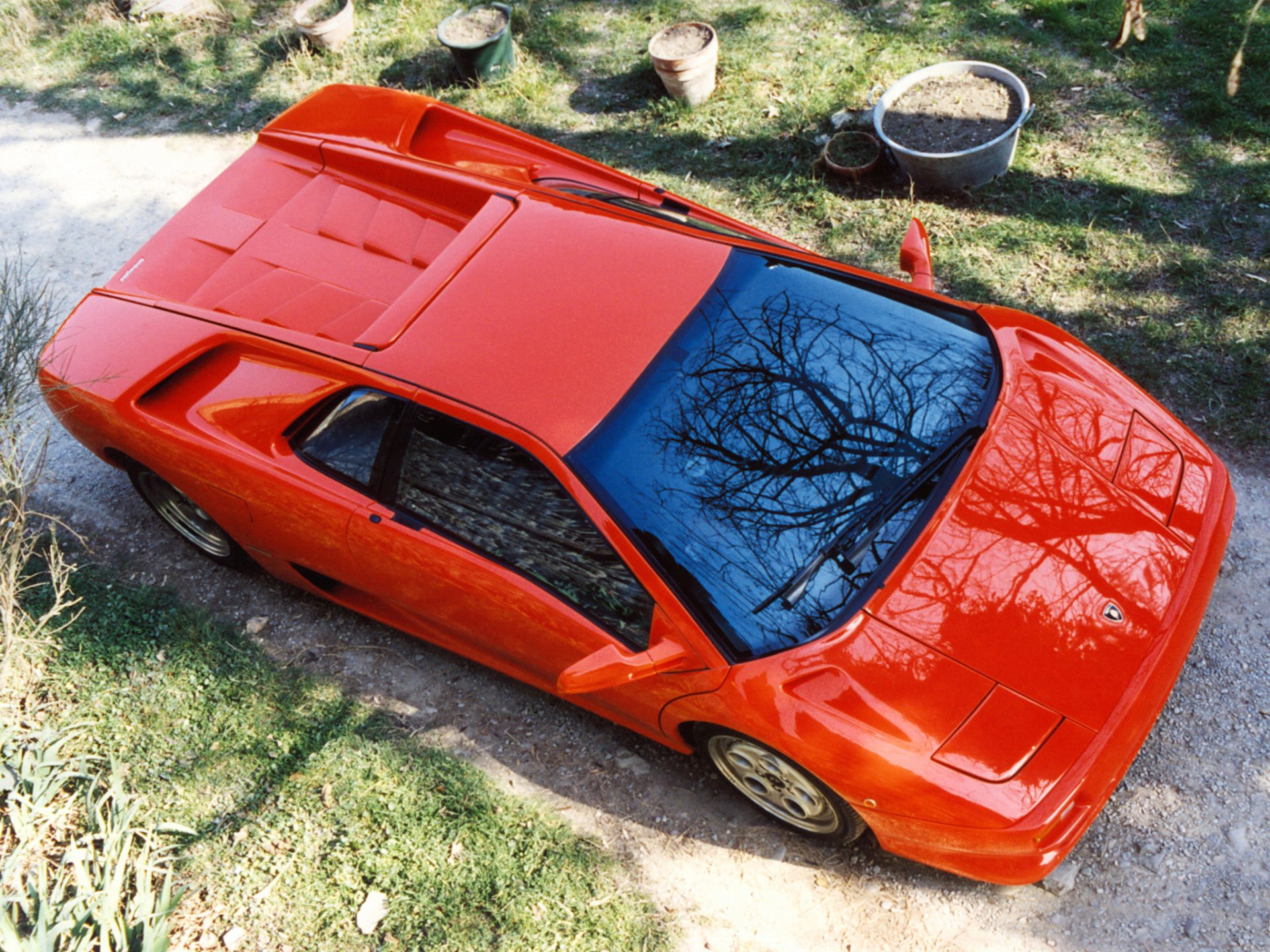 lamborghini diablo rosso