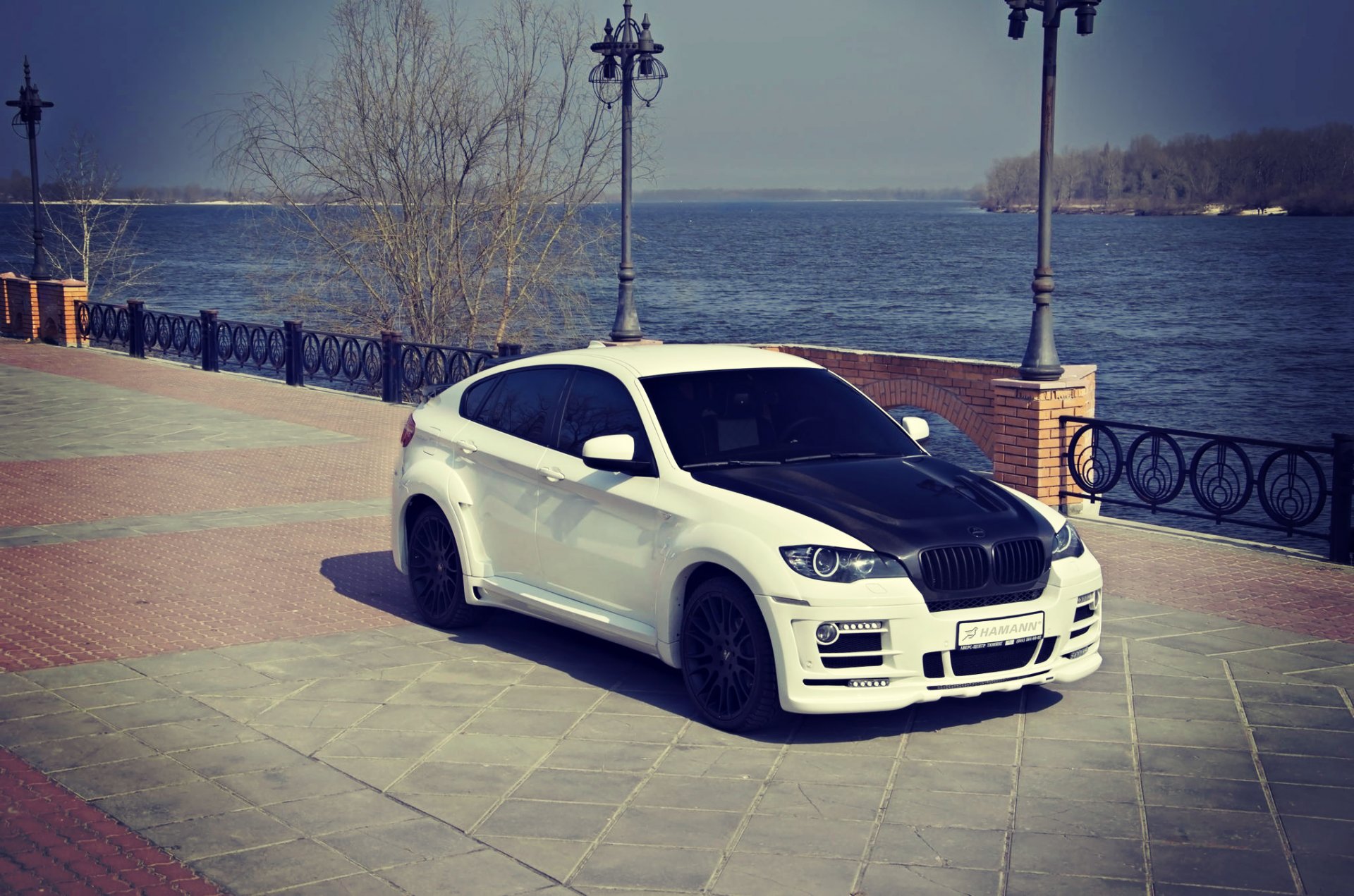 bmw x6 e72 hamann tuning white