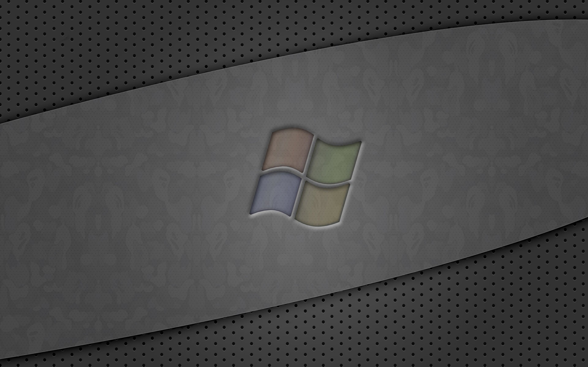 ventanas logotipo metal