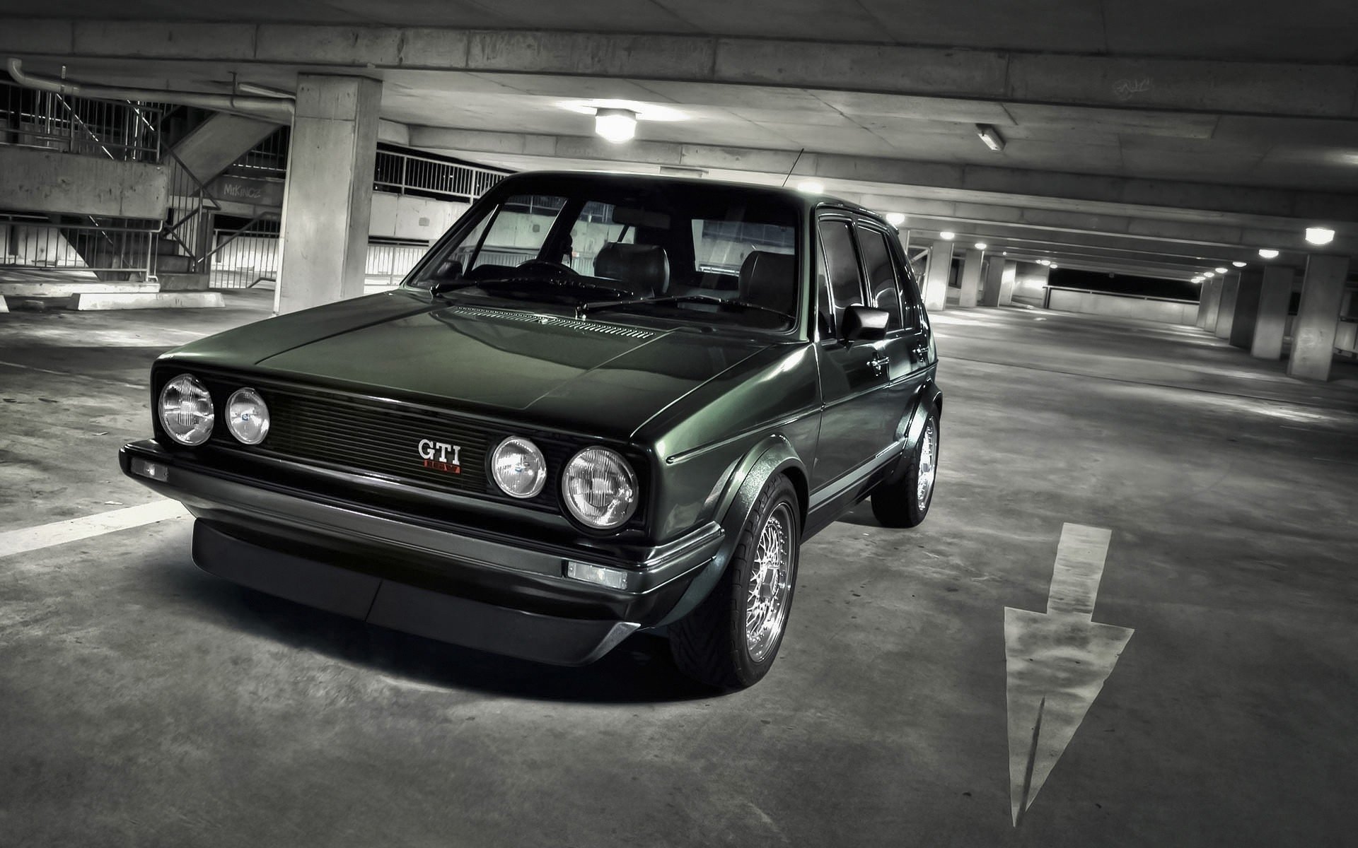 coche volkswagen golf gti auto