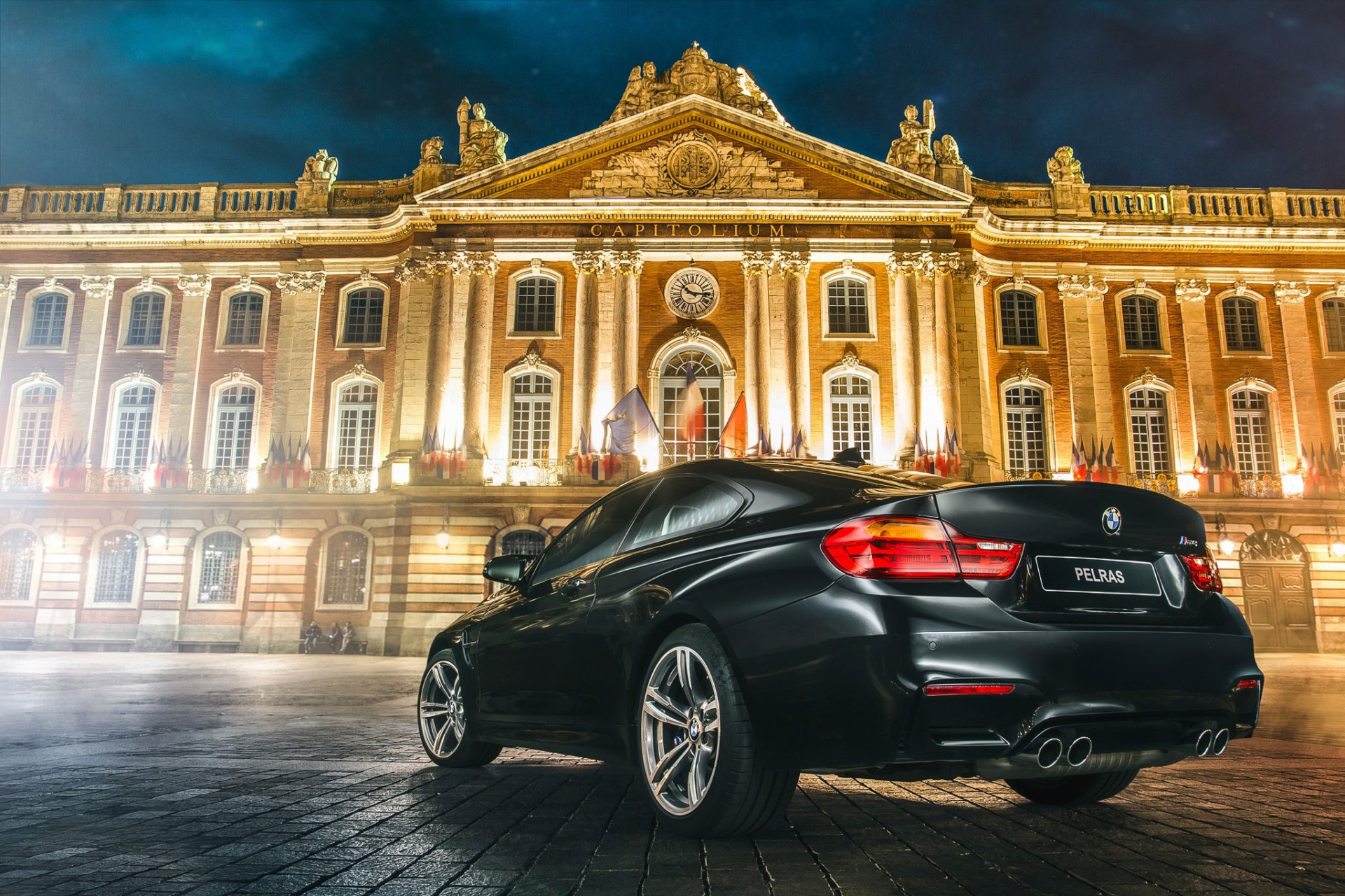 bmw m4 pelras città vista