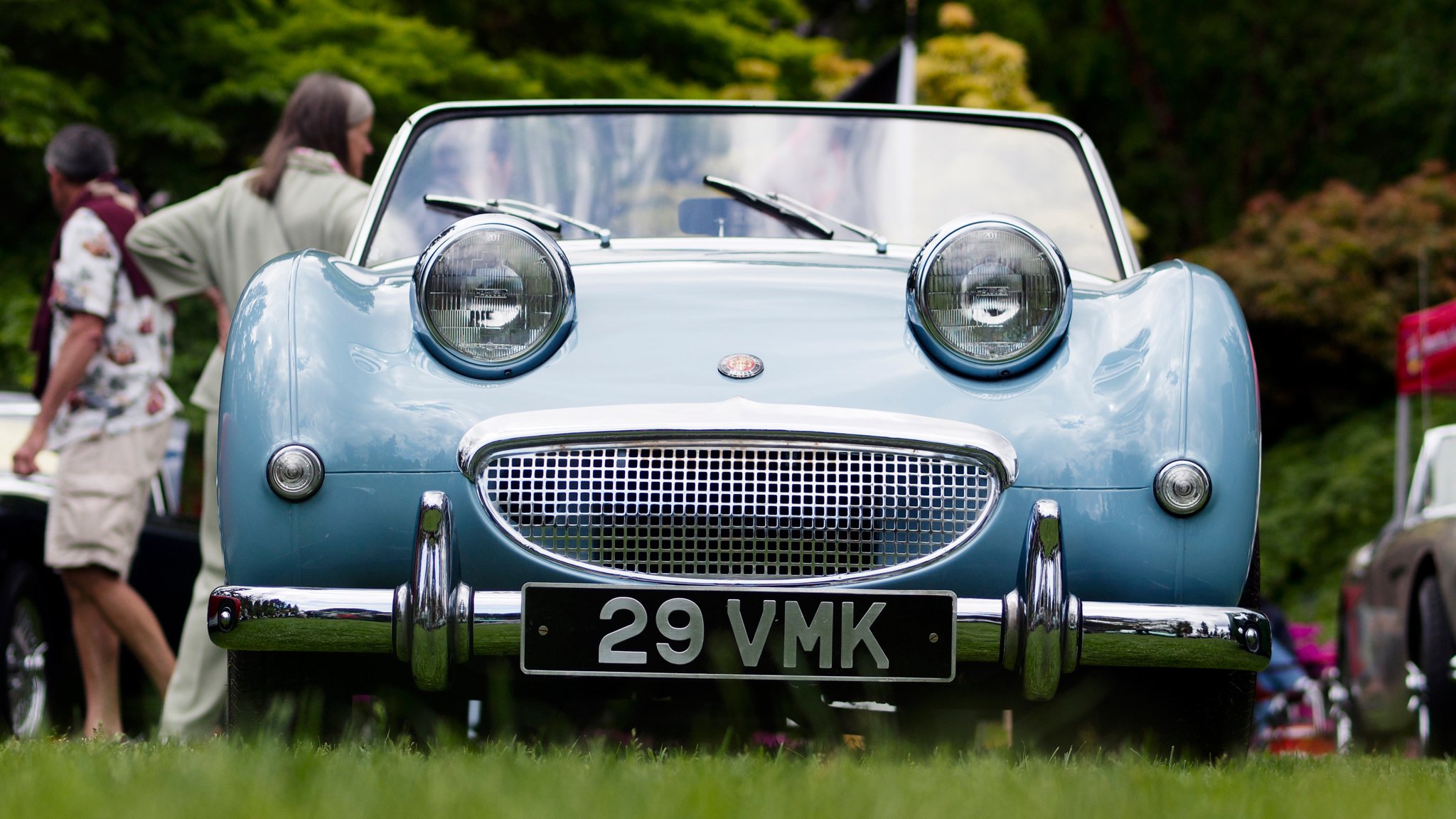 austin healey sprite mały samochód sportowy british motor corporation żabie oko żabie oko