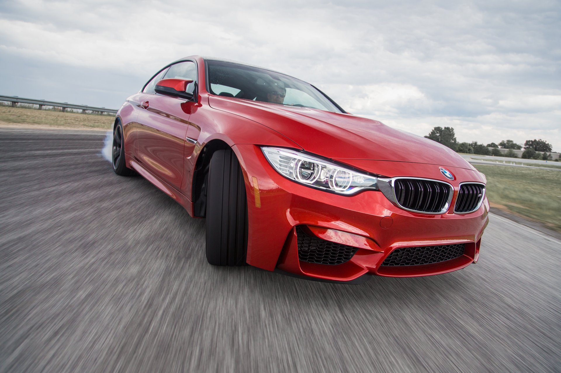 bmw bmw m4 rojo drift coupe