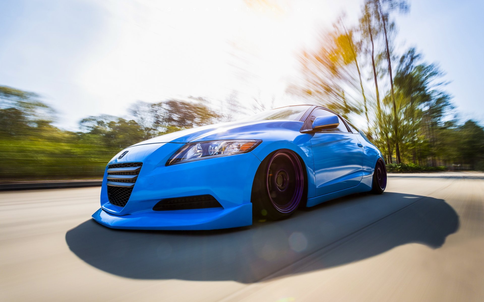 honda cr-z tuning car in motion avtooboi honda