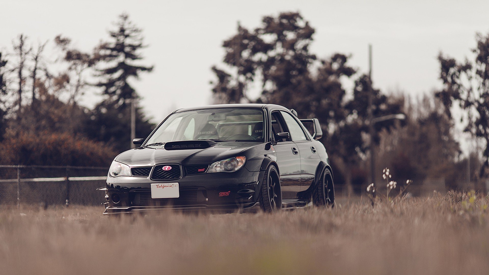 ubaru impreza wrx sti tuning car car subaru black