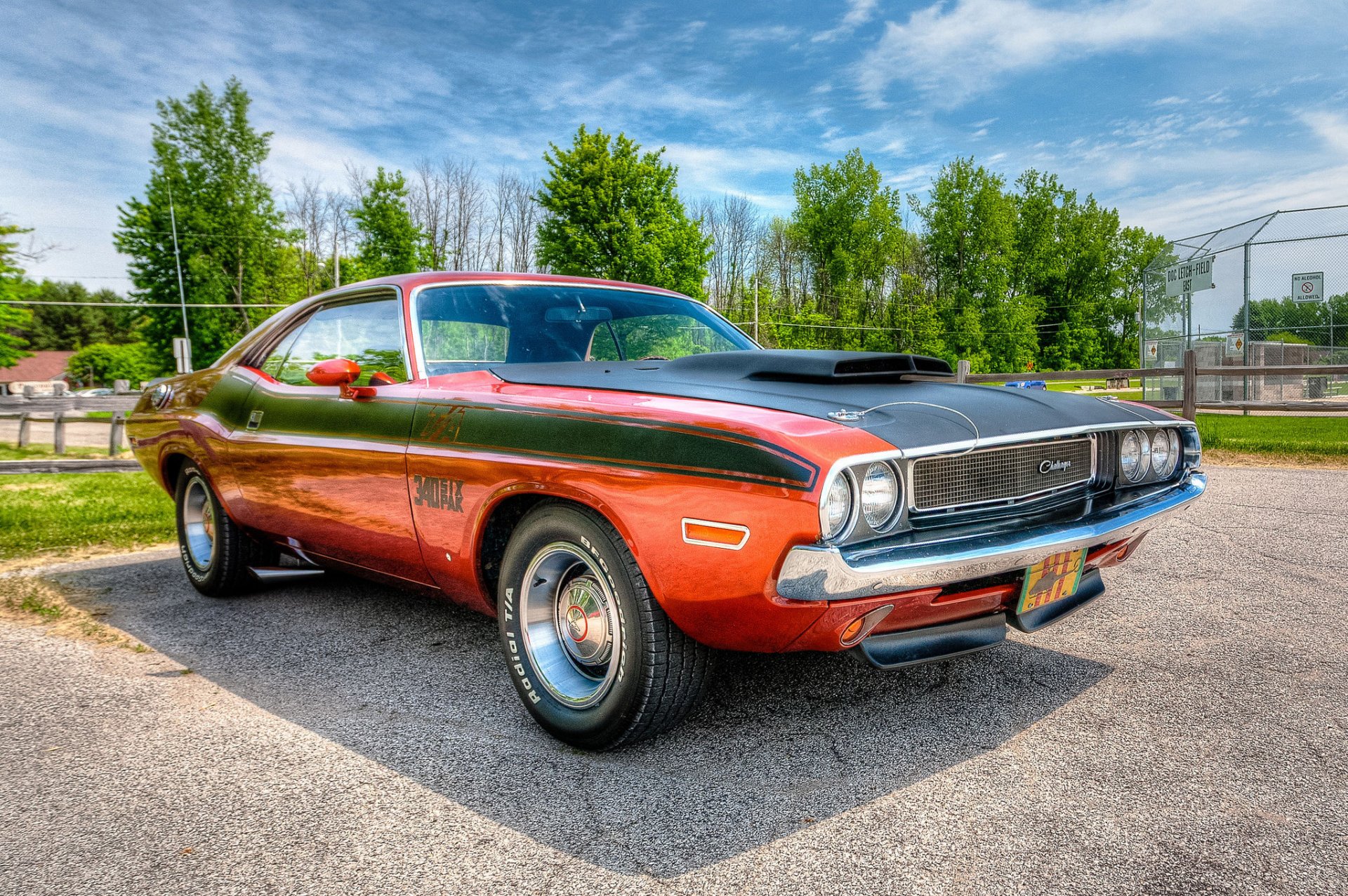 dodge challenger dodge challenger anteriore hdr