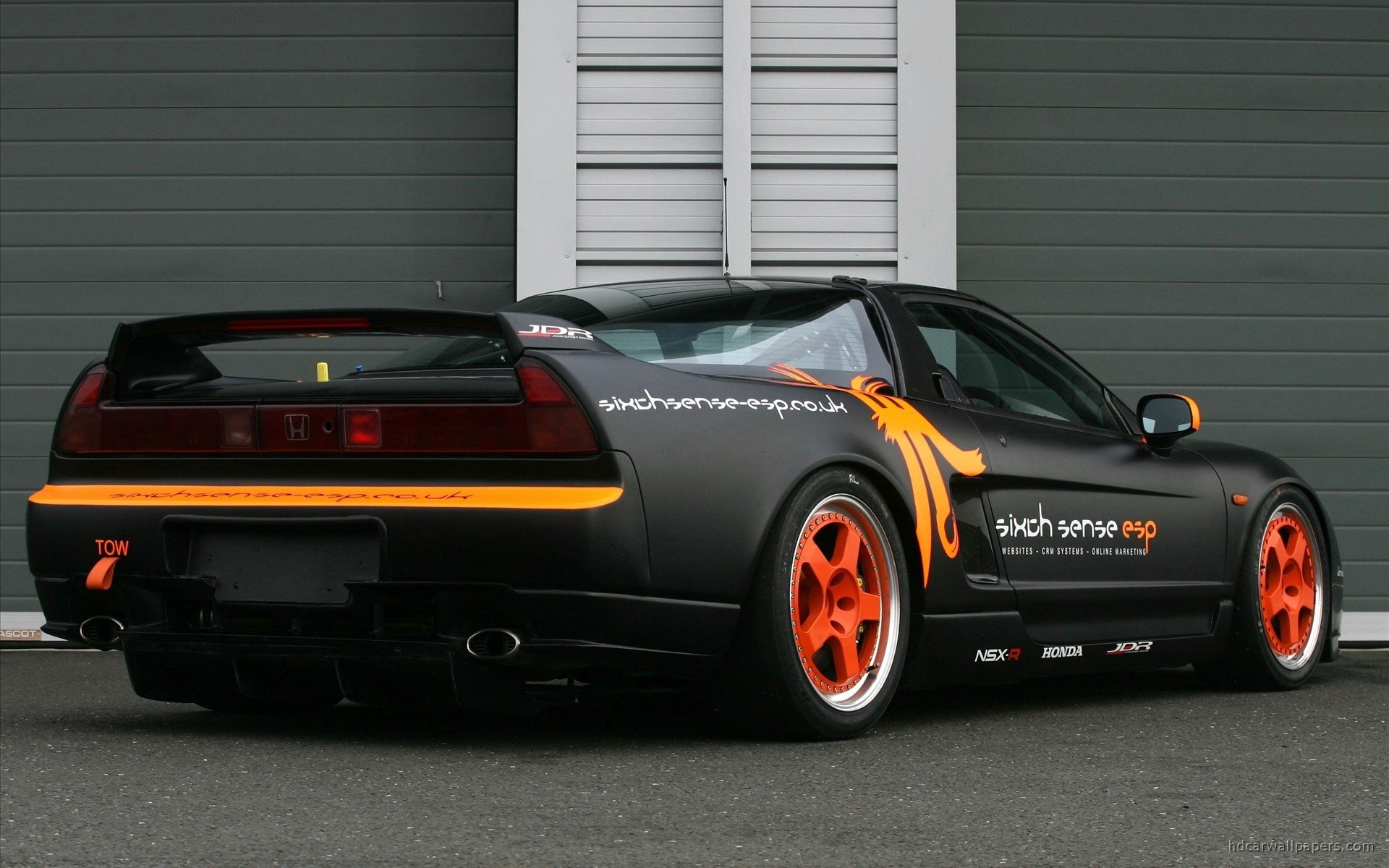 honda nsx lato posteriore