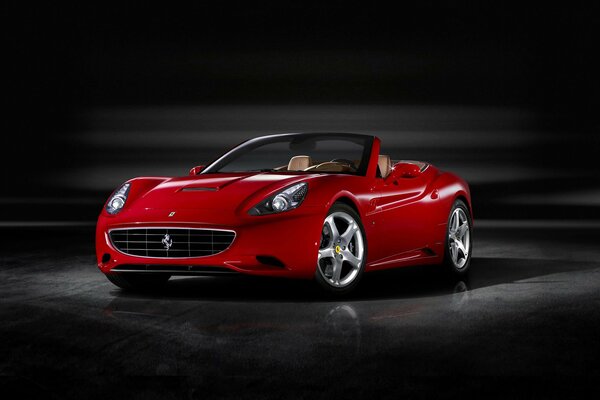 Ferrari Red Cabriolet Dall Italia