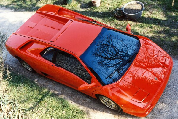 Promotional photo of a foreign expensive car