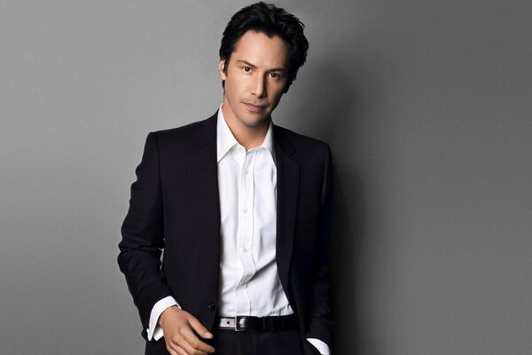 Acteur Keanu Reeves de Matrix