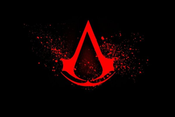 Krwawe logo assassin creed