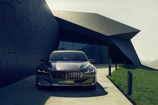 BMW car aspires to the future