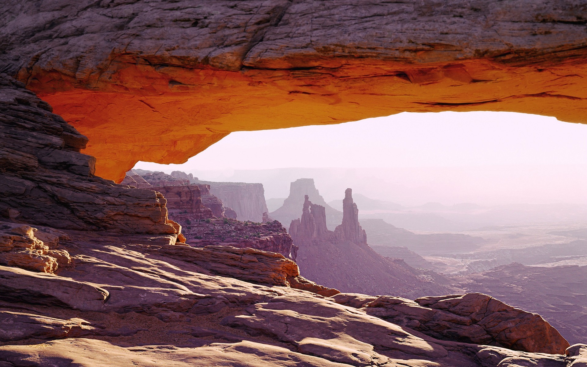 windows 7 siete desierto rocas valle