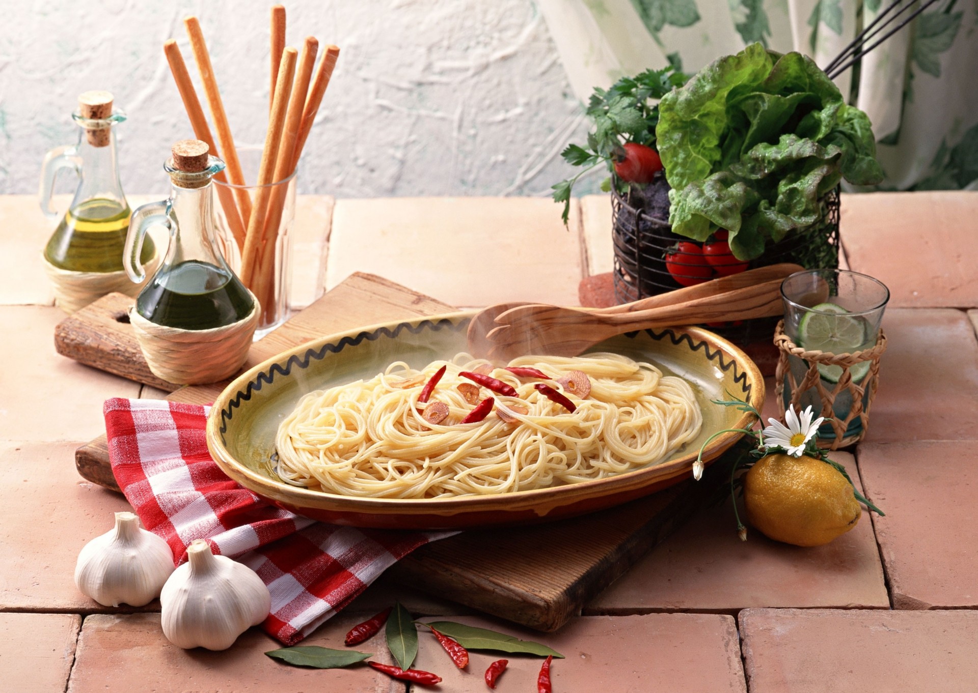 öl essen gas 24 spaghetti abendessen