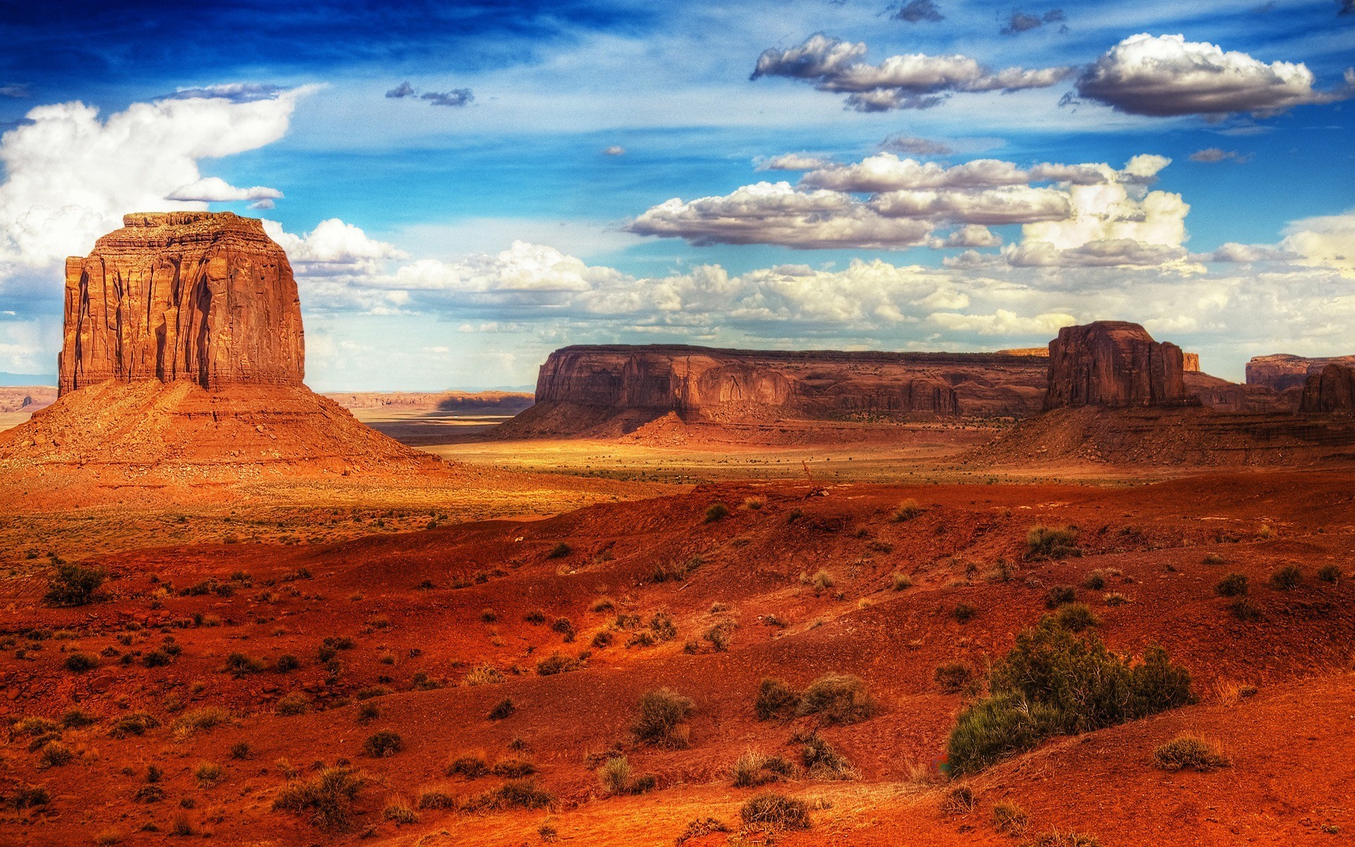 desert rock sky