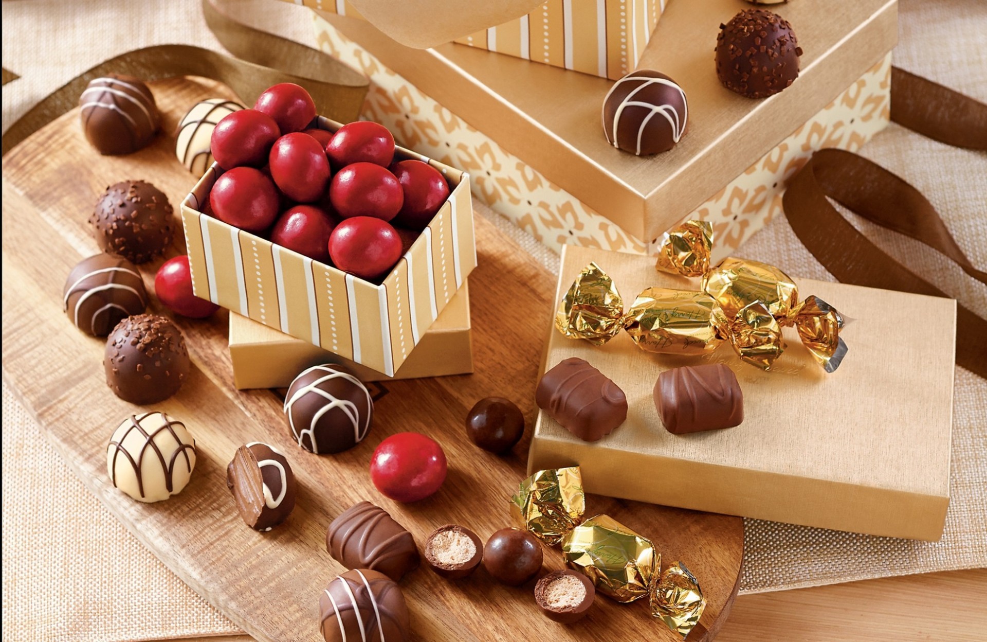 boîte bonbons chocolat cadeau