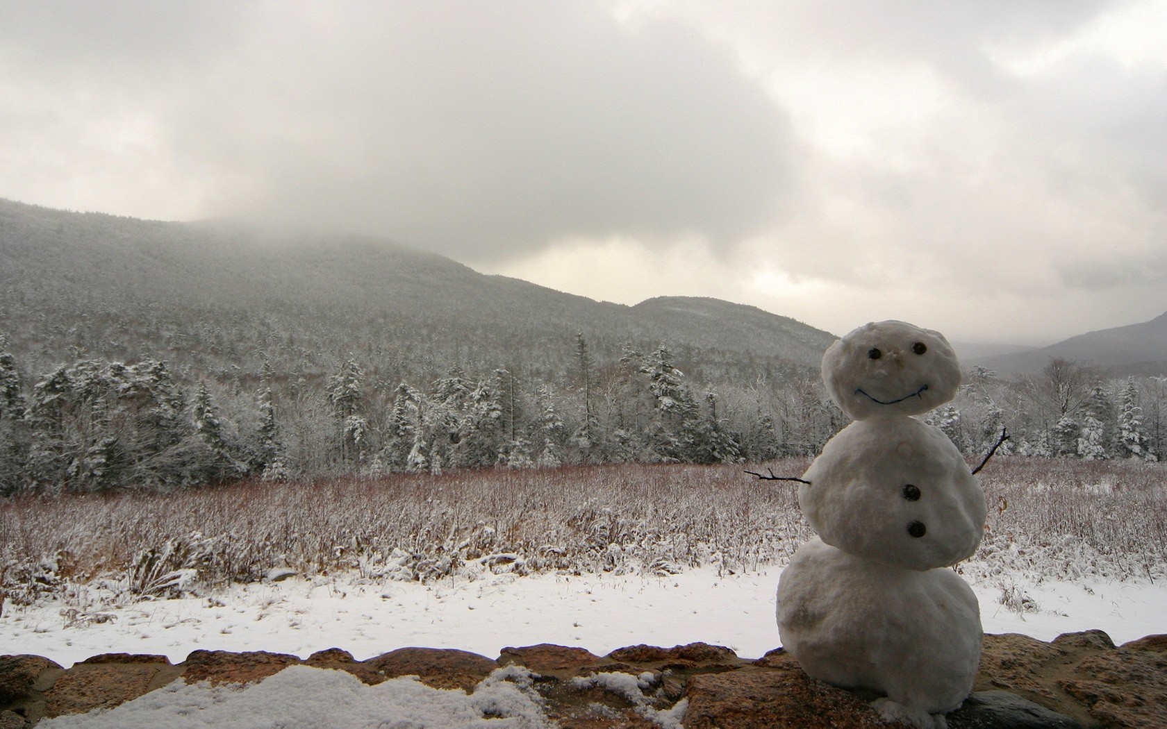 hiver bonhomme de neige