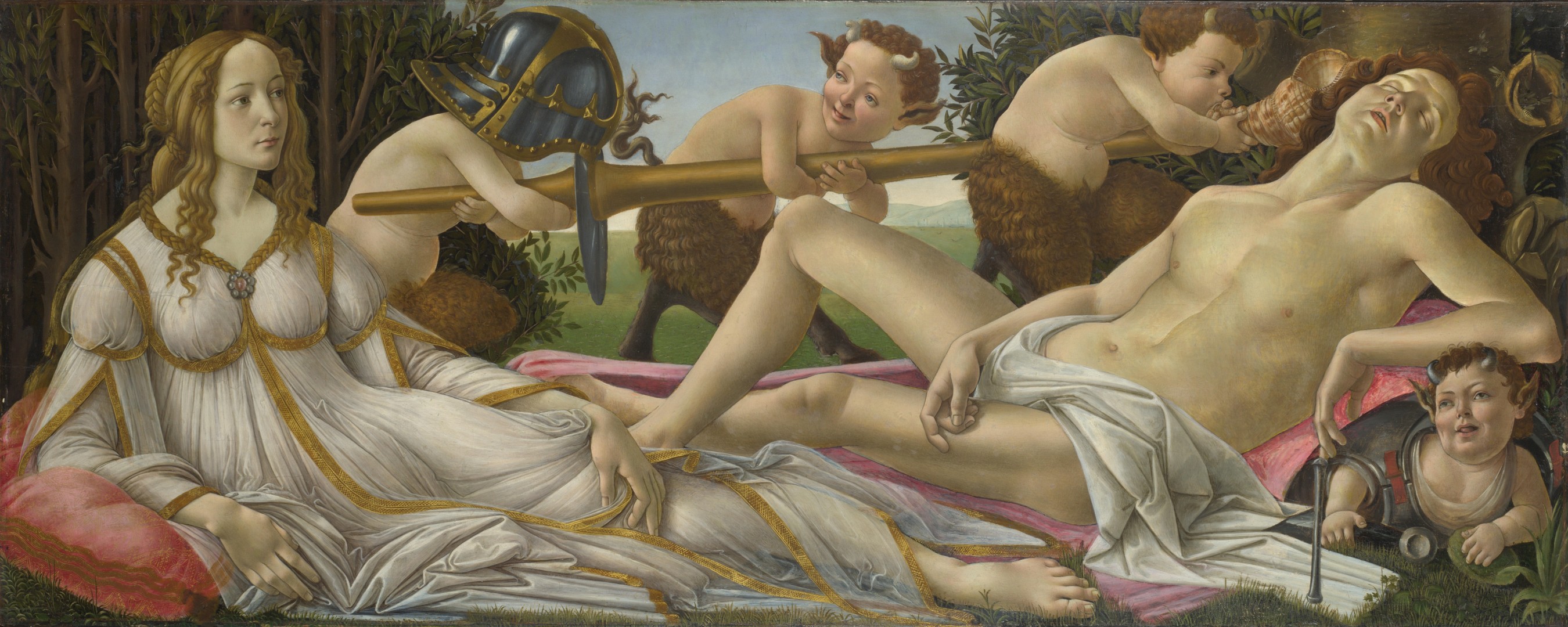 venere e marte galleria nazionale di londra venere e marte sandro botticelli sandro botticelli