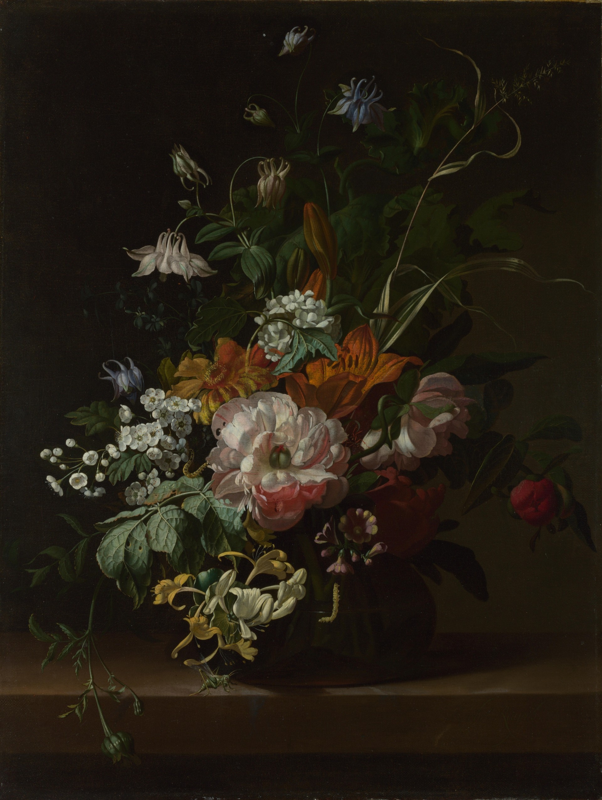 national gallery in london blumen in einer vase