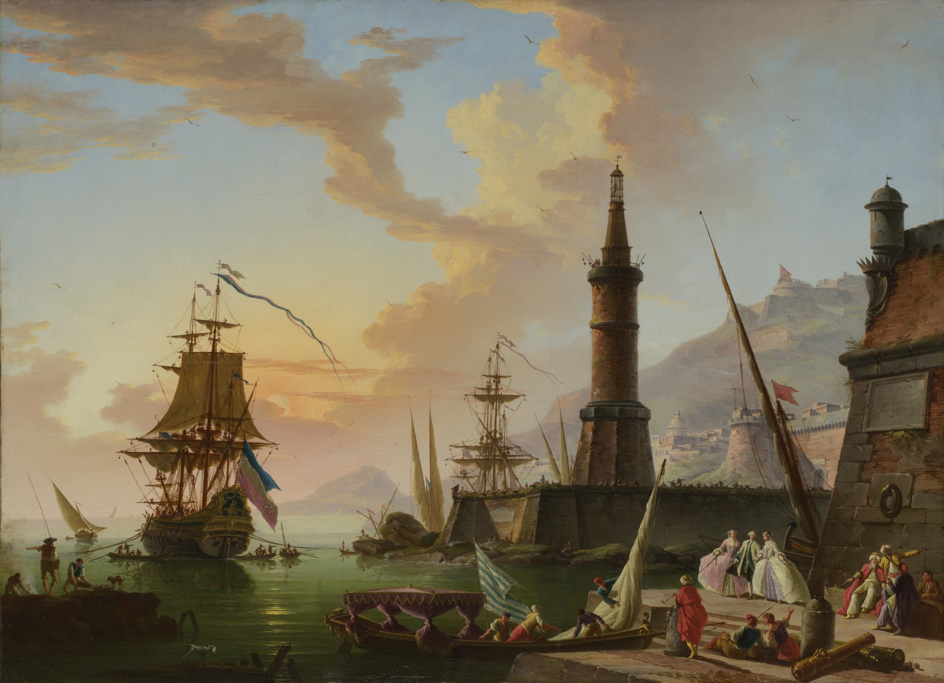 the port claude-joseph vernet claude-joseph vernet national gallery london