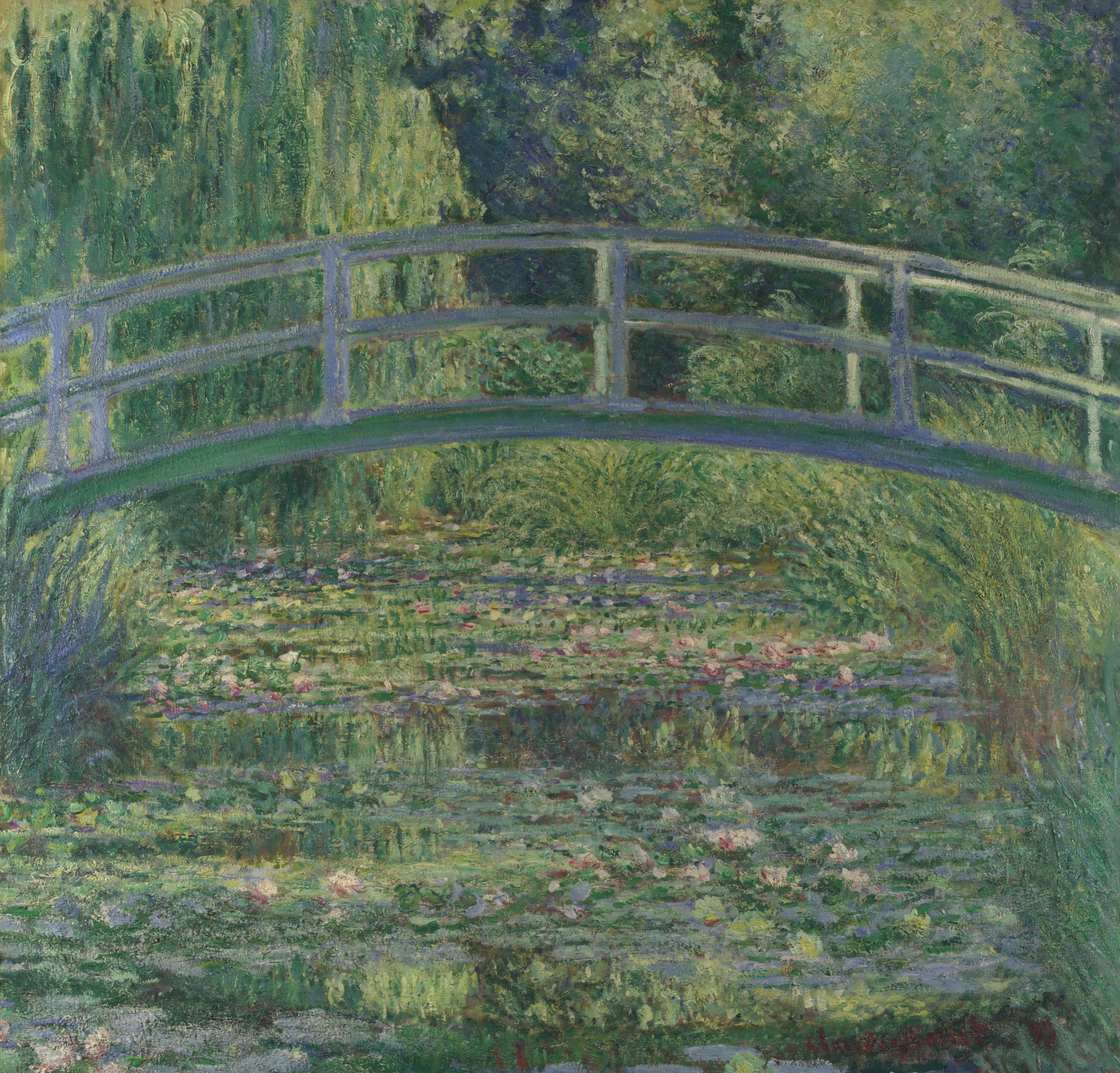 londyńska galeria narodowa claude oscar monet - claude monet oscar - dzuyho lilia wodna staw