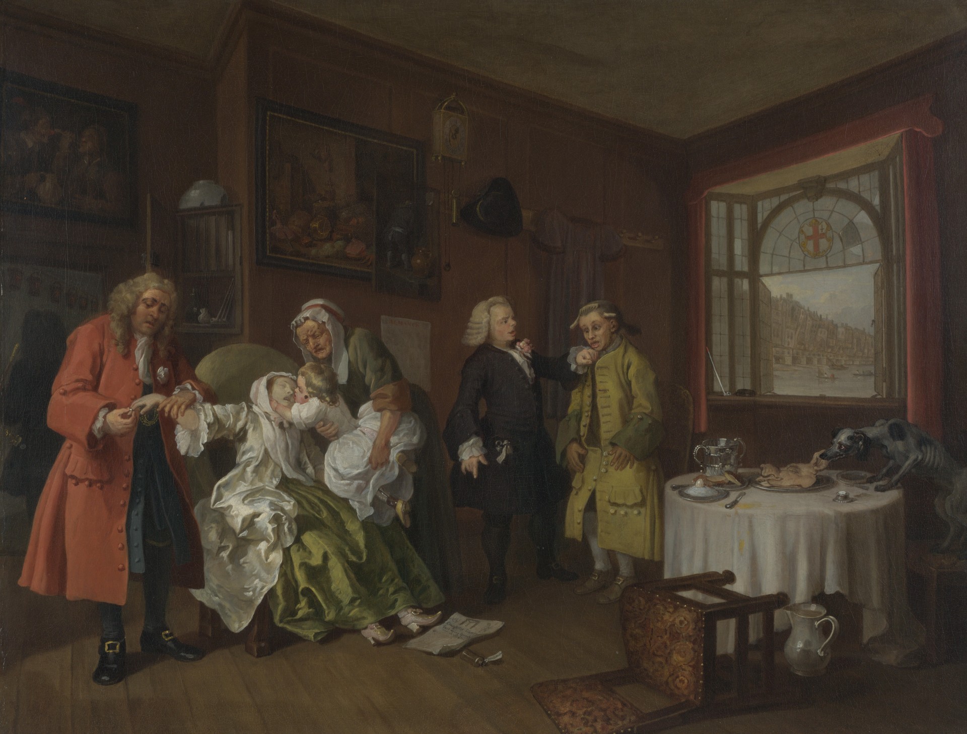 brac-la-mode william hogarth brac-la-mode galleria nazionale di londra william hogarth