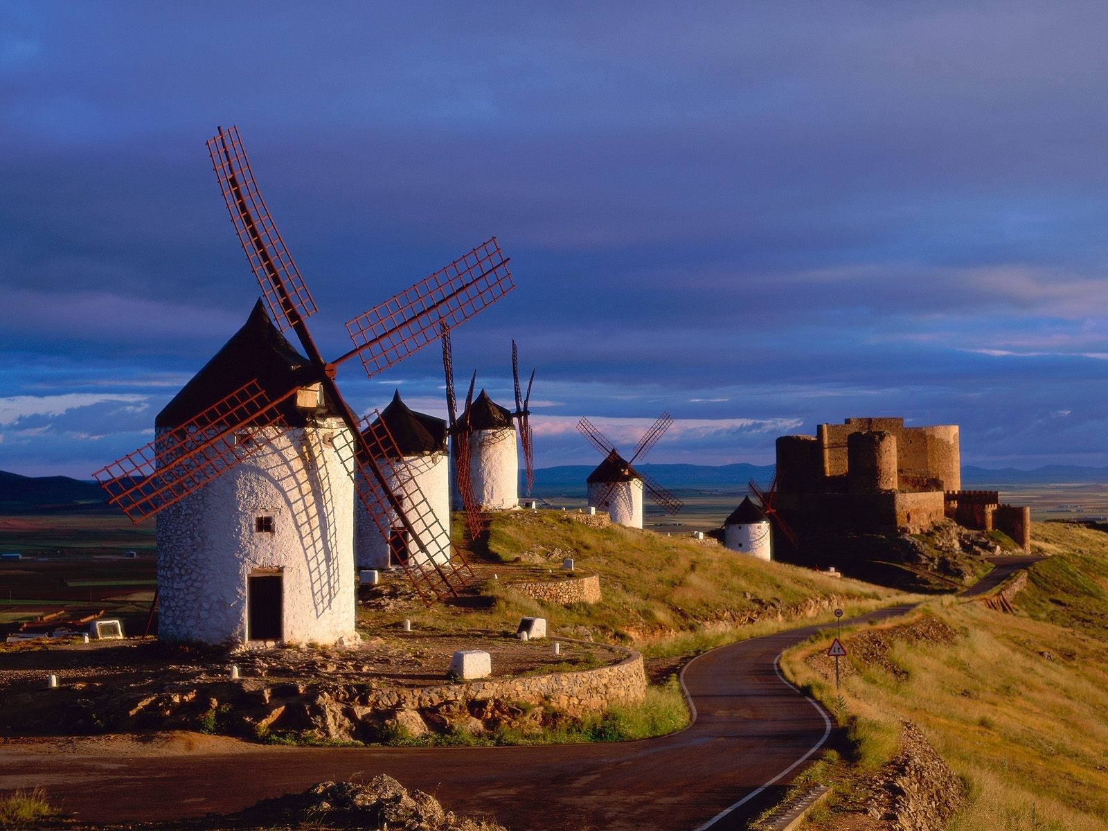 espagne route château moulins