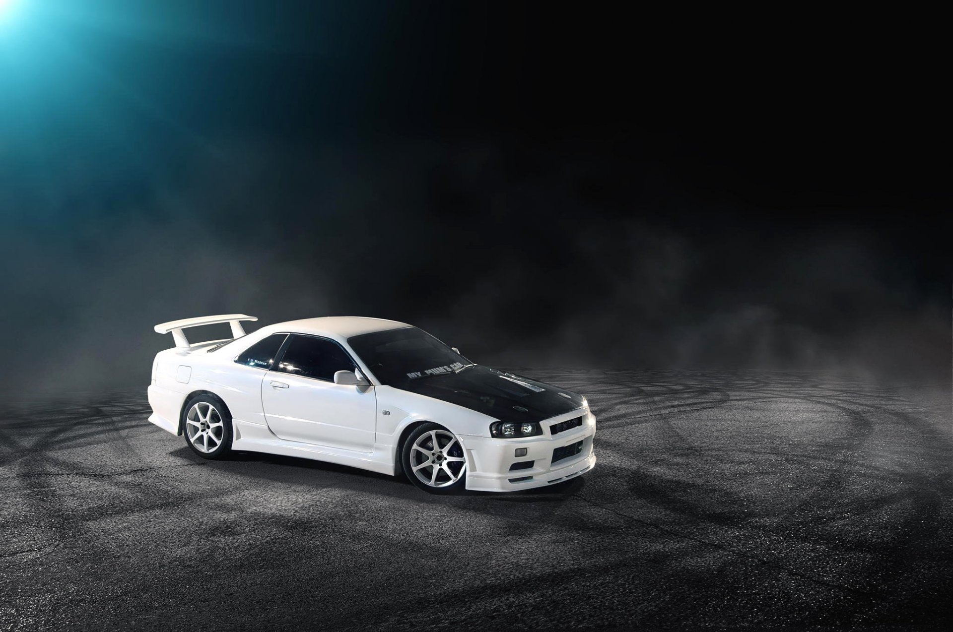 nissan horizon r34 blanc nissan skyline