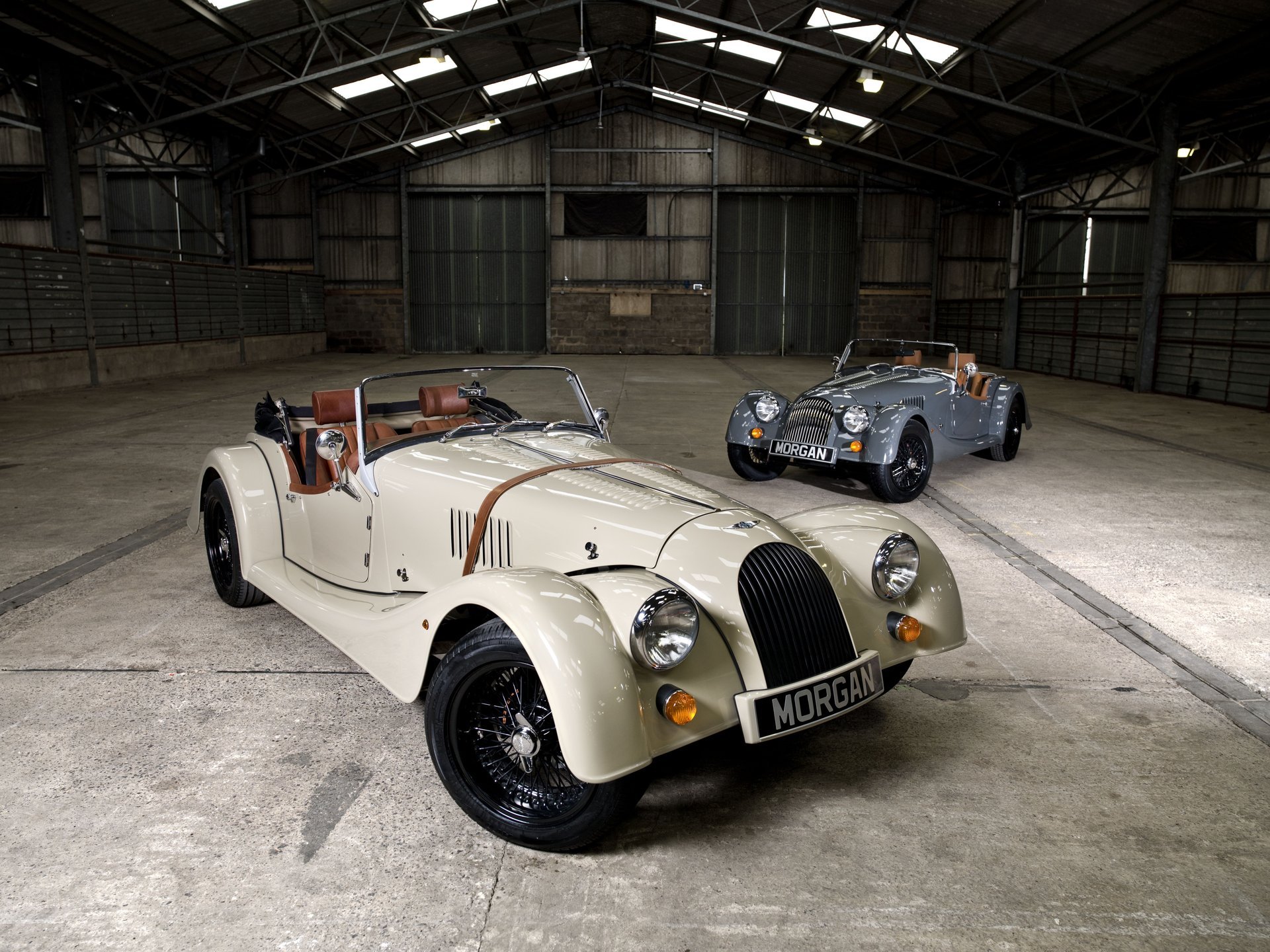 coche clásico morgan roadster 4/4 deporte