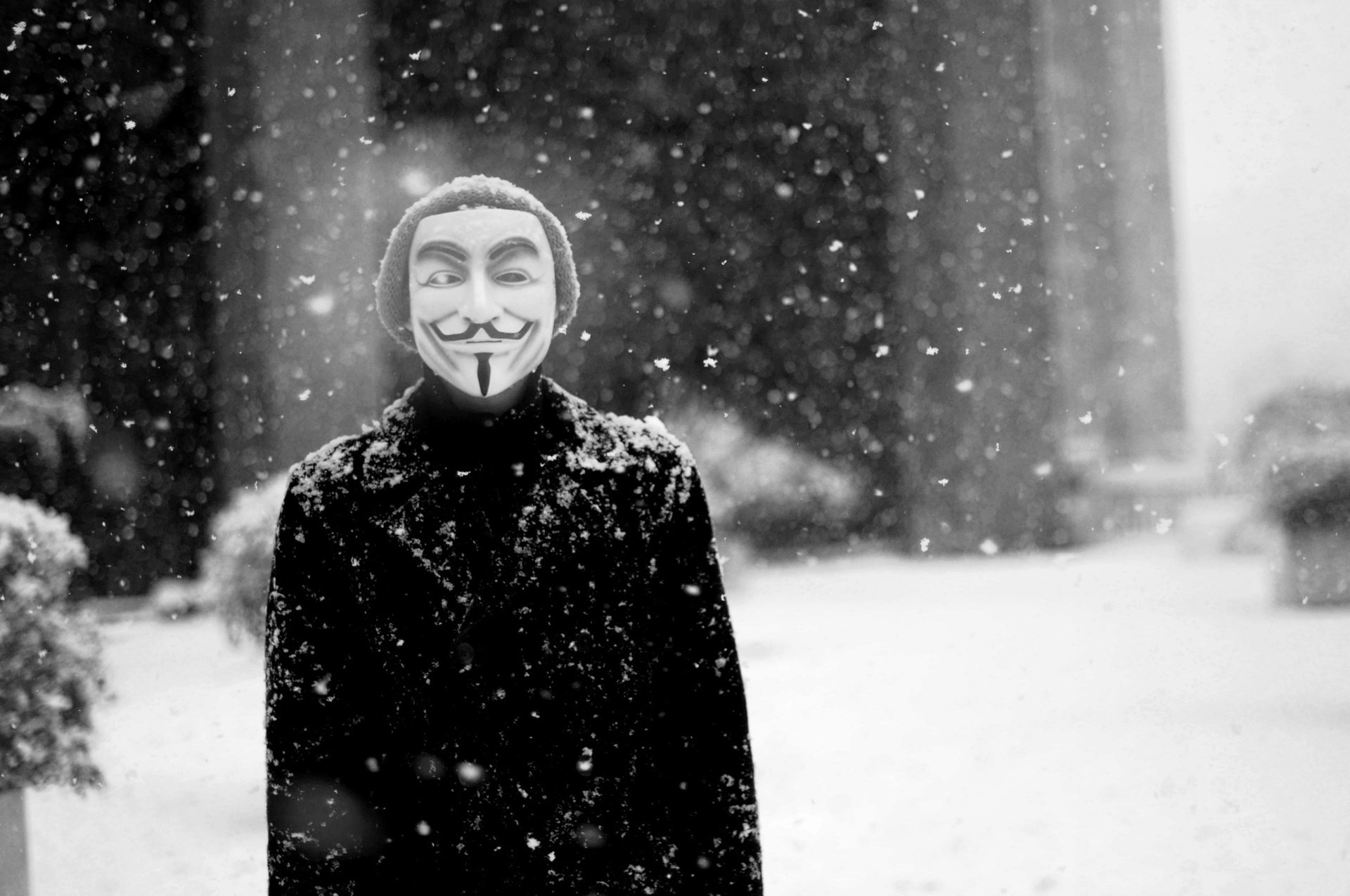 varie anonimo inverno maschera uomo guy fawkes